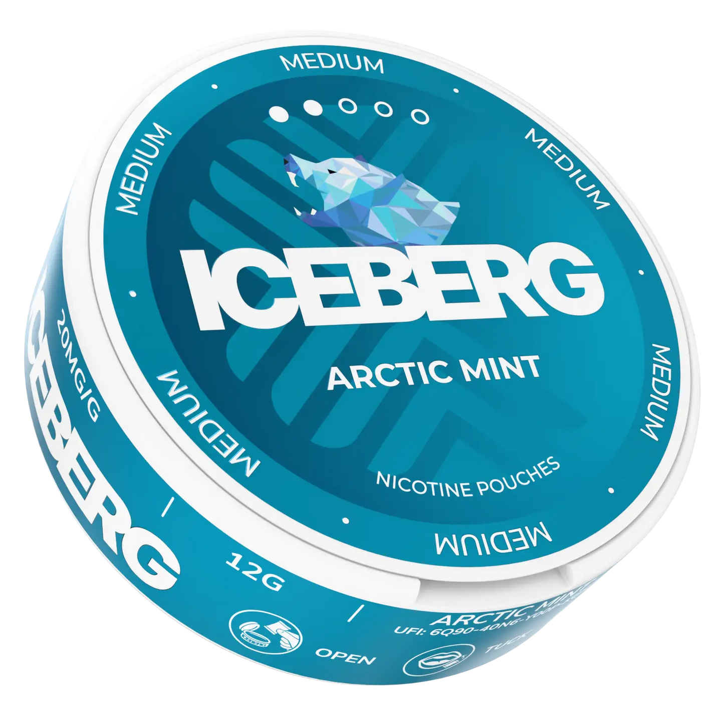 Iceberg Black Mint 20mg by Europesnus.com