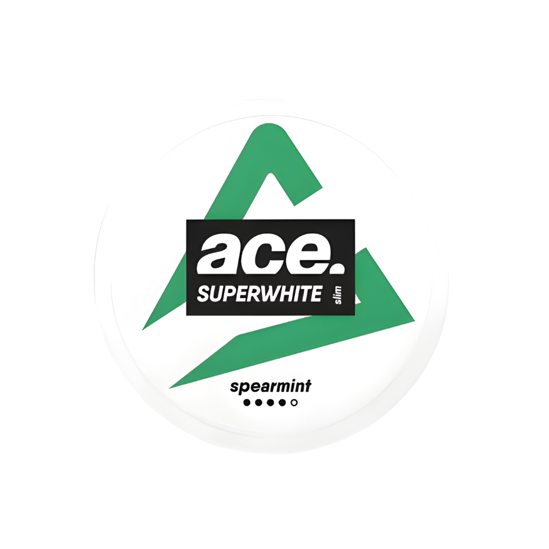 Circular logo featuring a triangular design in green, black, and white on a transparent background
