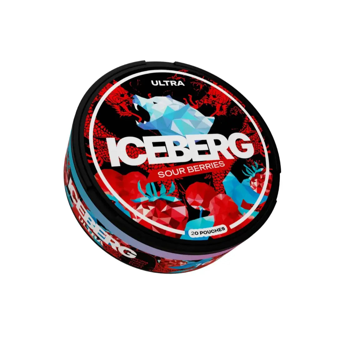 Iceberg Sour Berries x-strong by NikoPouches.dk