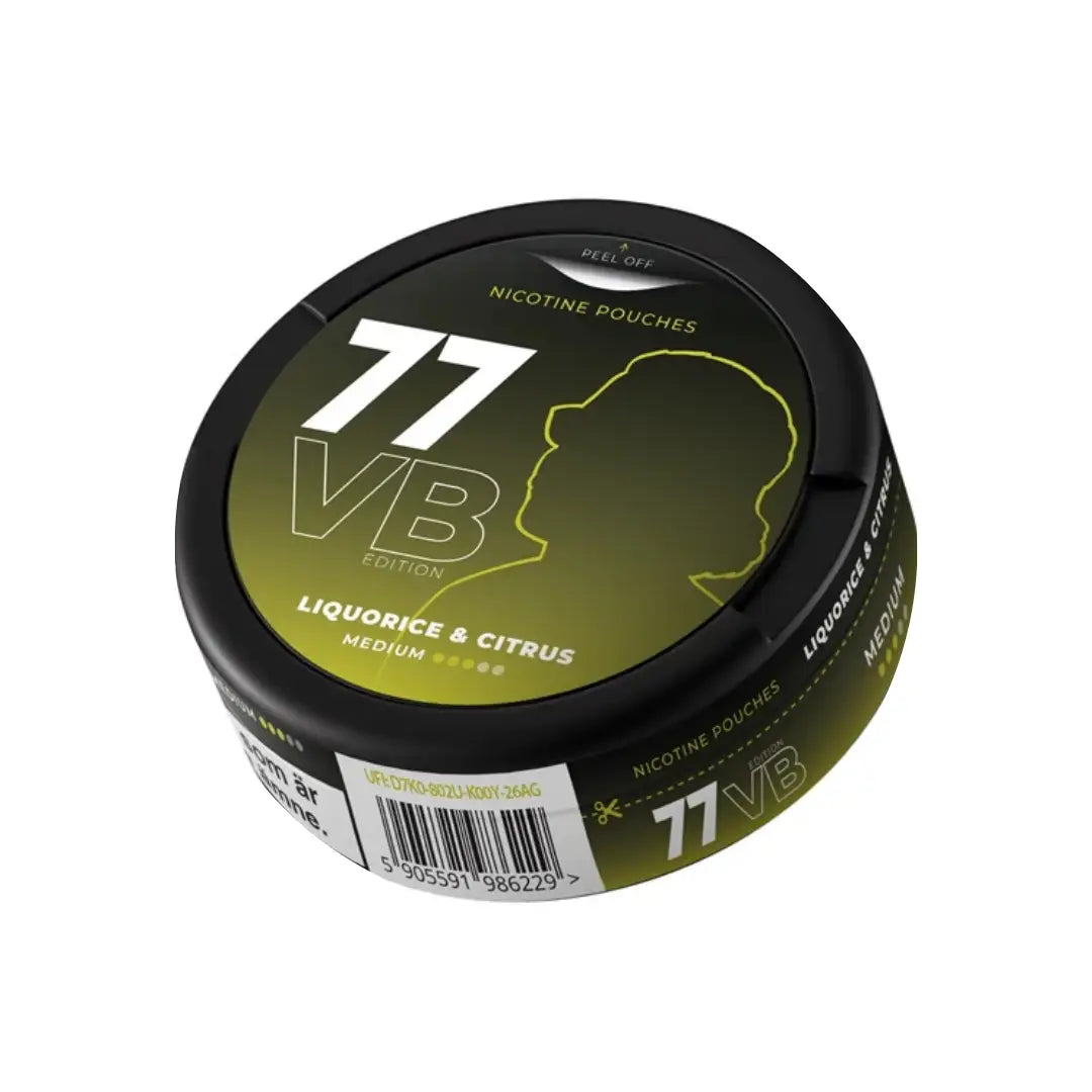 Medium 77 Liquorice Citrus candy from Europesnus.com, showing the colorful, textured citrus and liquorice treats on a white background.