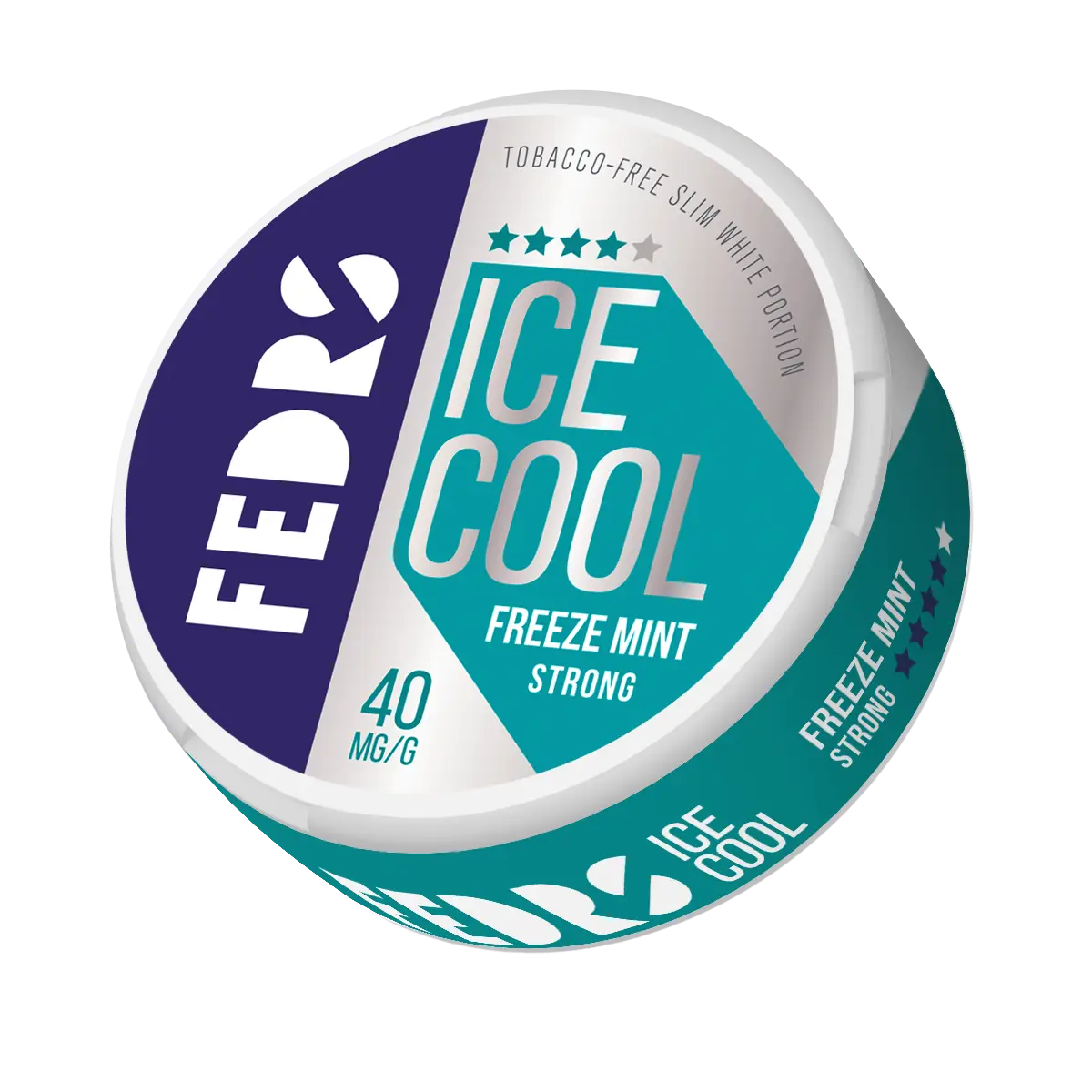 Europesnus Fedrs Ice Cool Strong Freeze Mint, icy mint-flavored frozen treat in packaging, refreshing and intense flavor
