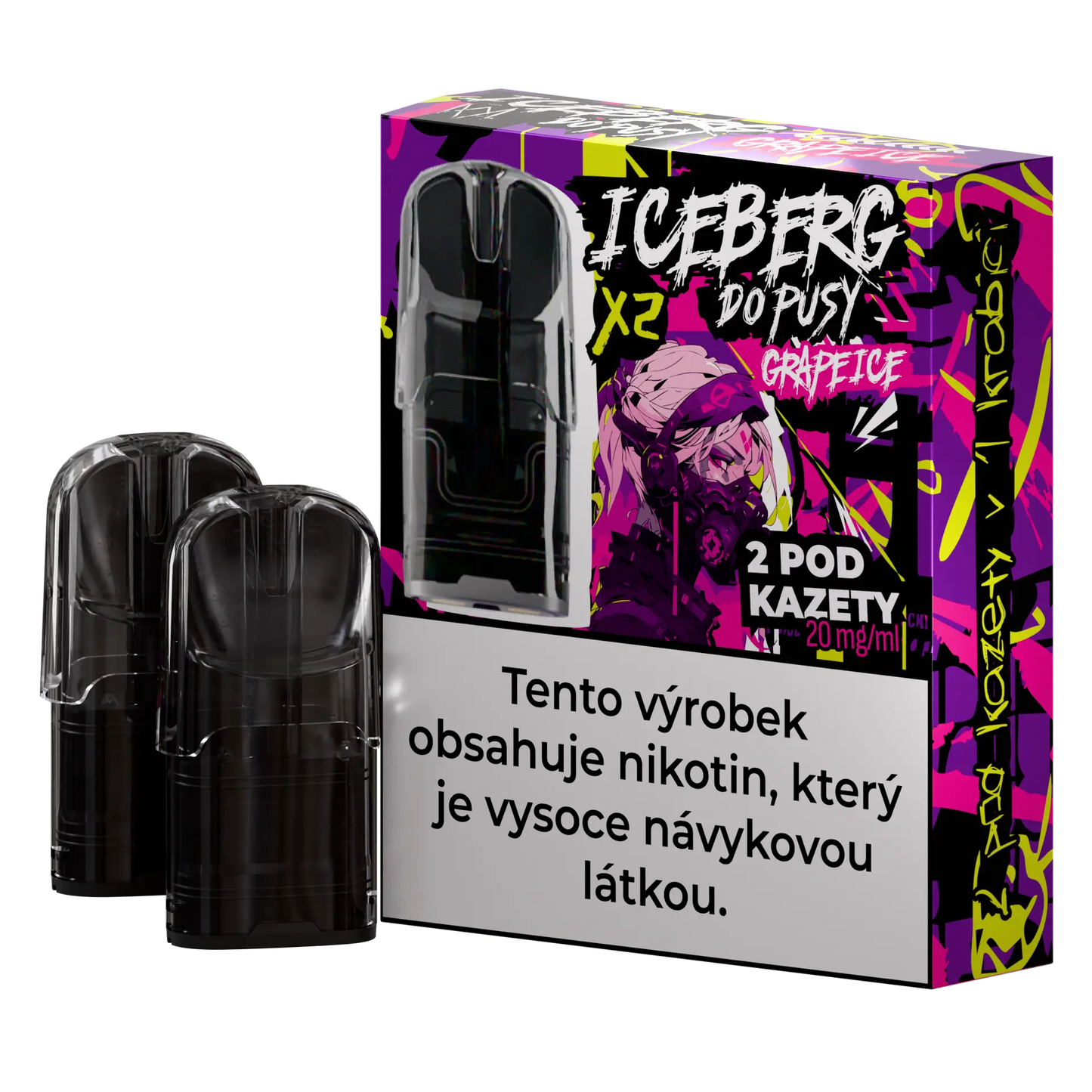 Buy Iceberg Do Pusy Pods Grape Ice - Fast Shipping | Killa Snus by Europesnus.com