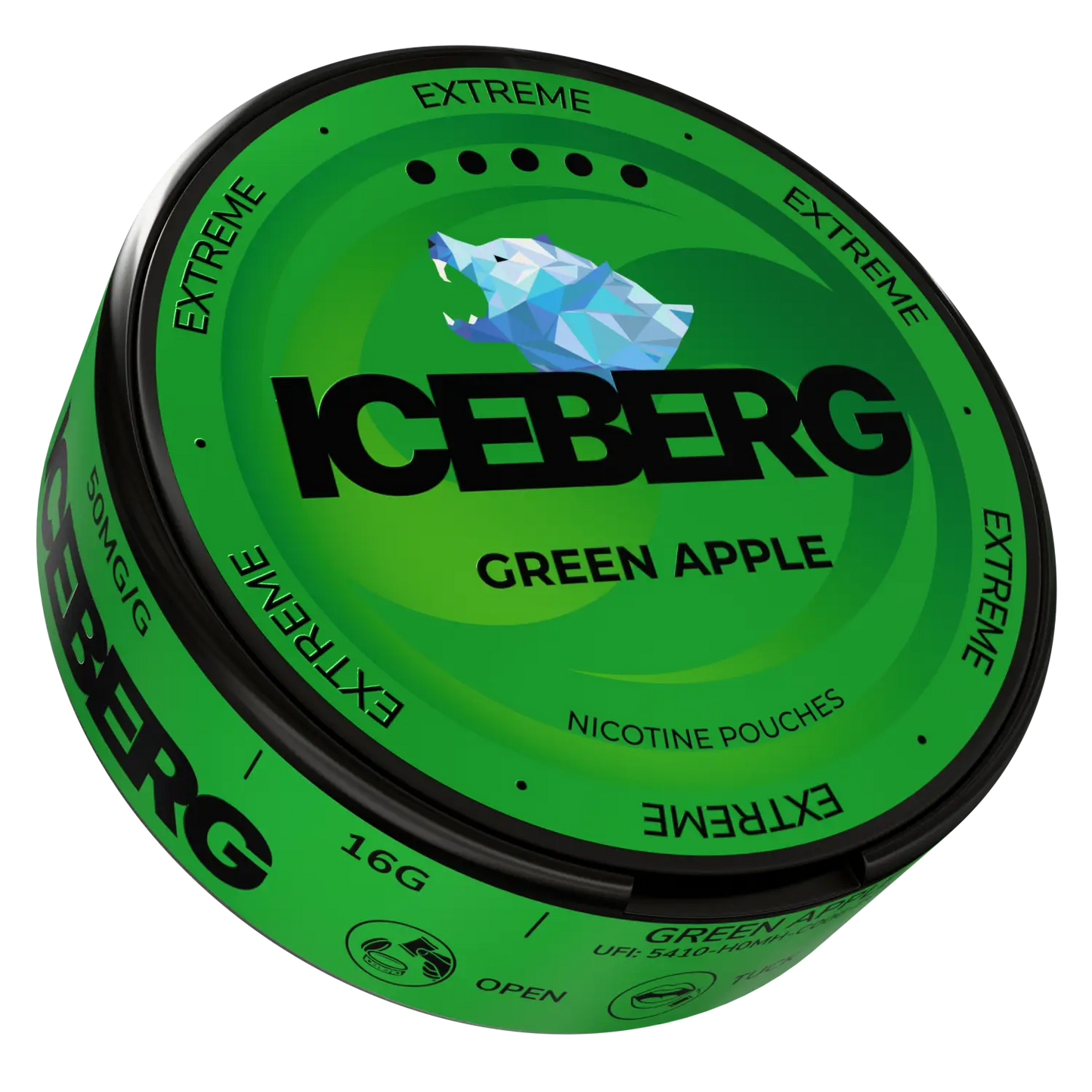 Buy Iceberg Emerald - Fast Shipping | Killa Snus by NikoPouches.dk