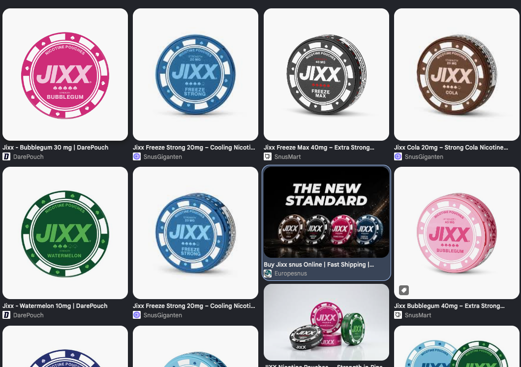 Jixx-Nicotine-Pouches KILLA SNUS