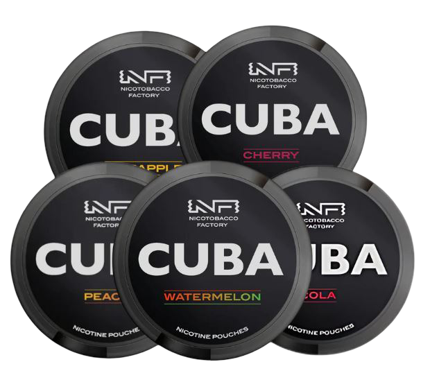 5 x Cuba Black Mixpack CUBA