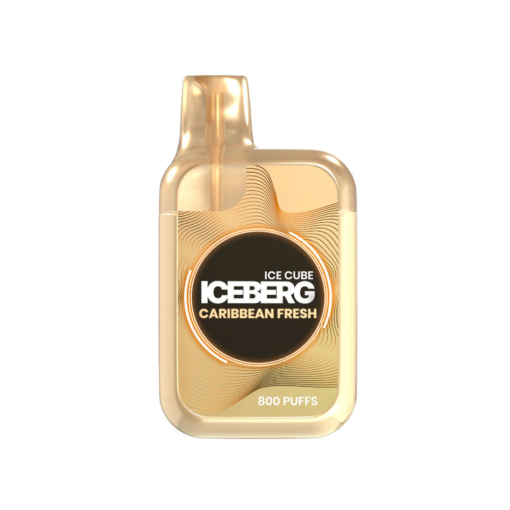Front view of the unique gold and black fragrance bottle featuring a label design on a white background.