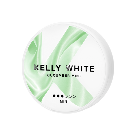 Detail close-up of Kelly White Cucumber Mint with a swirl design on a transparent background, featuring green and white co…