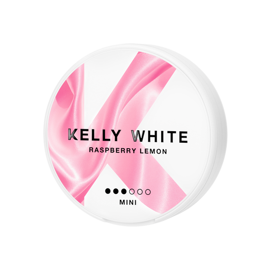 Front view of the raspberry lemon product featuring a swirl design in pink and white on a transparent background.