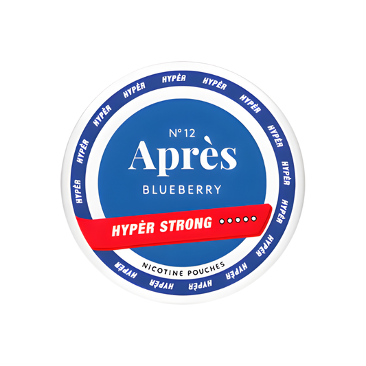 Circular blueberry product label featuring a special offer in blue, white, and red colors.