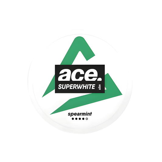 Circular logo featuring a triangular design in green, black, and white on a transparent background