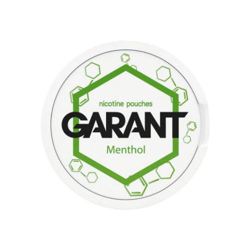 Hexagonal Garant logo in green, black, and white on a transparent background