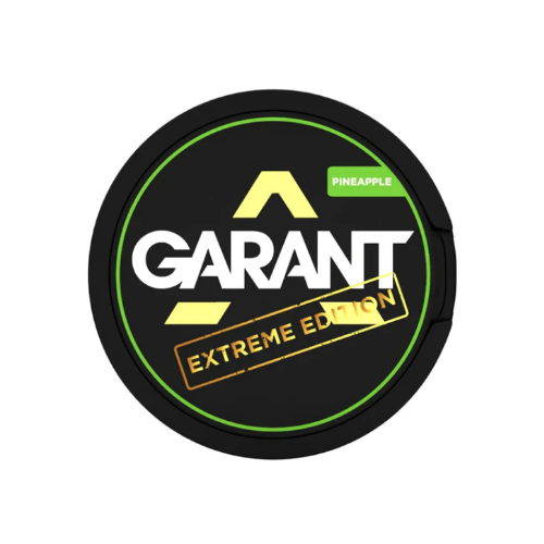 Circular Garant logo in black, green, and yellow on a transparent background
