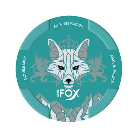 White Fox Mint is an all white nicotine pouch loaded with nicotine and minty flavours. The nicotine strength in this product is extra strong and the portions contains aprox. 12 mg/portion.