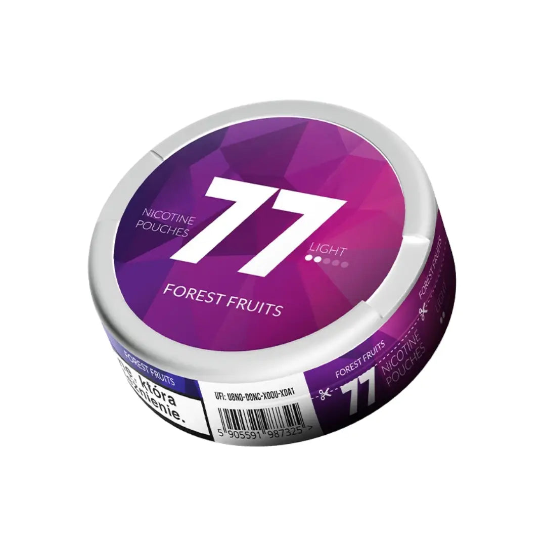 Bright, colorful 77 Forest Fruits Light from Europesnus.com featuring a variety of fresh forest fruits in a natural display.