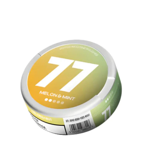 Melon Mint Light 8mg nicotine pouch from Europesnus.com with fresh melon and mint flavor in a sleek pouch.
