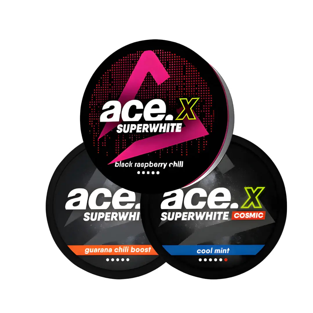 Ace Signature Mixpack by Europesnus.com featuring a variety of colorful cannabis strains in sleek packaging.