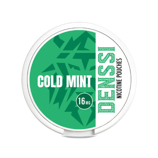 Denssi Cold Mint ice cream in a cup, featuring smooth mint-flavored frozen treat topped with chocolate chips and sprinkles.