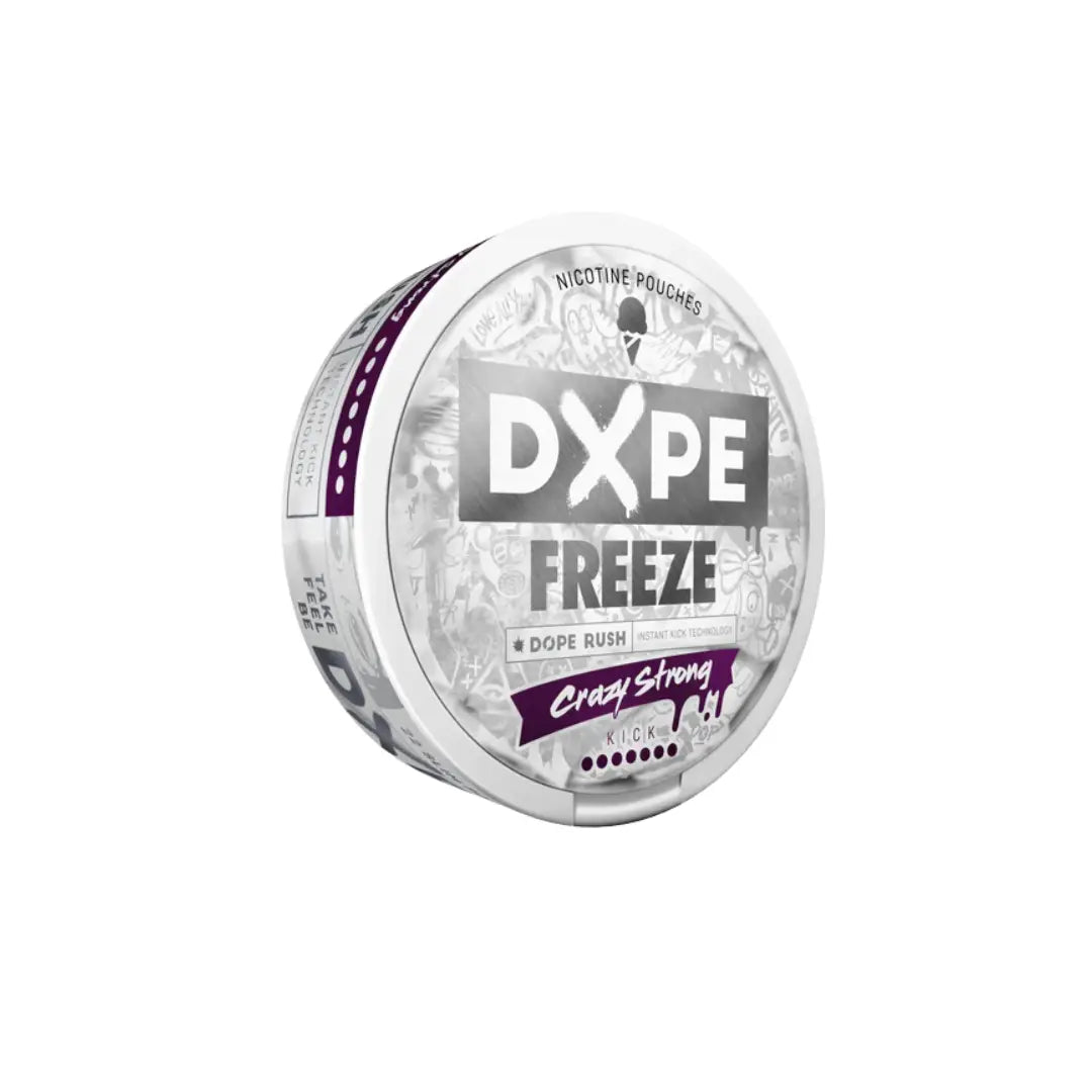 Europesnus Dope Freeze 28.5mg cannabis product with packaging and label visible, designed for discreet medicinal use.