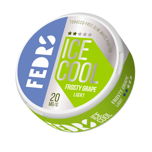 Frosty Grape light by Fedrs featuring cool, icy LED illumination with a frosty purple grape design for decorative use.