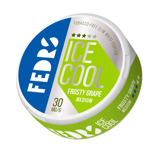 Frosty Grape ice cube from Fedrs in medium size, featuring a cool, frosty appearance with a realistic grape shape.