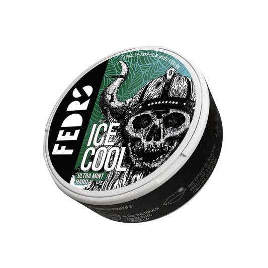 Fedrs Ice Cool Ultra Mint Hard candy package showing bright packaging and colorful mint candies inside.