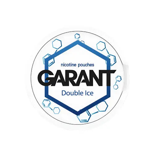Garant Double Ice ice maker from Europesnus.com, featuring a compact design with two ice trays and clear plastic lid.