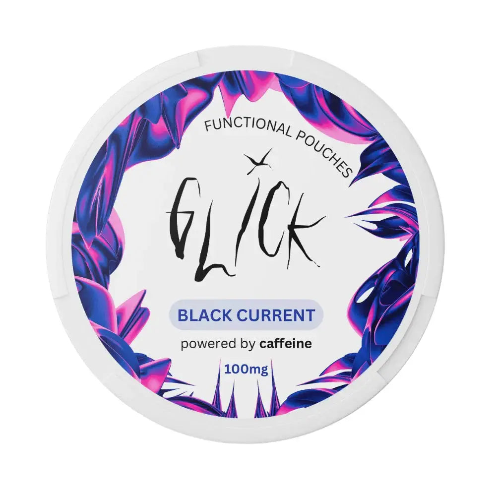 Black Glick Black Current functional pouches with zipper closures, designed for versatile storage and organization.