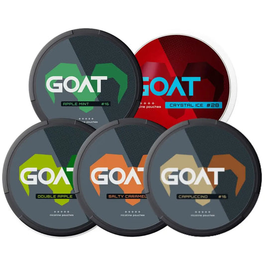 Assorted goat meat cuts in a mixed pack, displayed on a wooden surface, showcasing fresh goat meat from Europesnus.com.