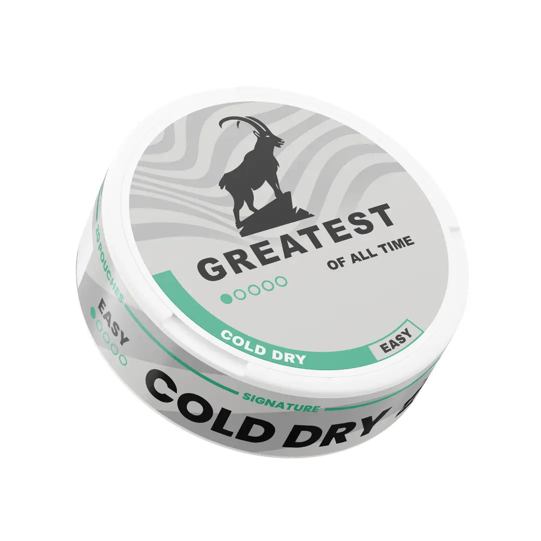 Greatest Cold Dry 4mg tablets in blister pack, showing the product packaging and branding for relief from cold symptoms.