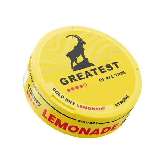 A refreshing glass of Greatest Rage Lemonade with lemon slices and ice, showcasing vibrant yellow color and citrus zest.