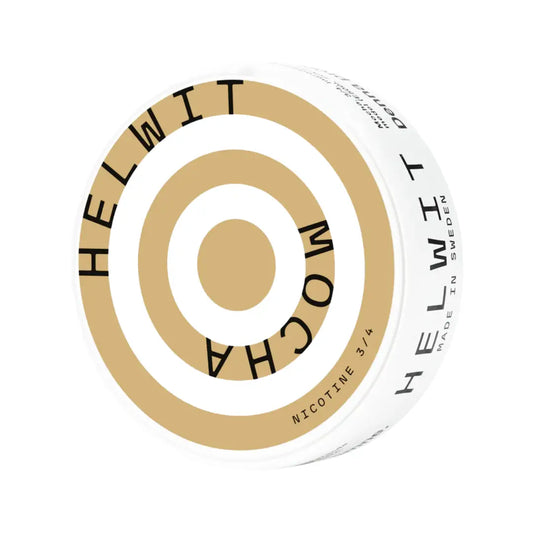 Helwit Mocha coffee bag from Europesnus.com, featuring a brown and beige label with coffee beans illustration.