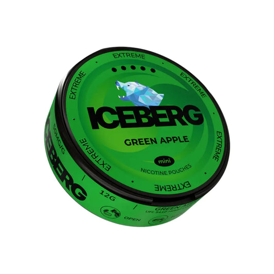 Fresh Iceberg Green Apple Mini from Europesnus.com showing a crisp, green apple with smooth skin and a fresh appearance.