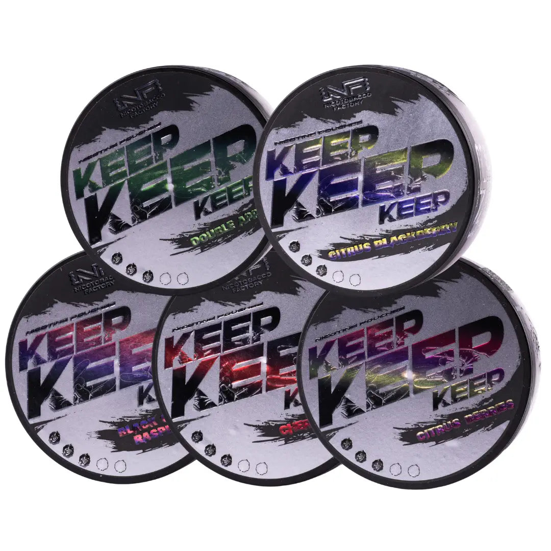Keep Mixpack from Europesnus.com featuring a selection of mixed tobacco products in a variety of flavors.