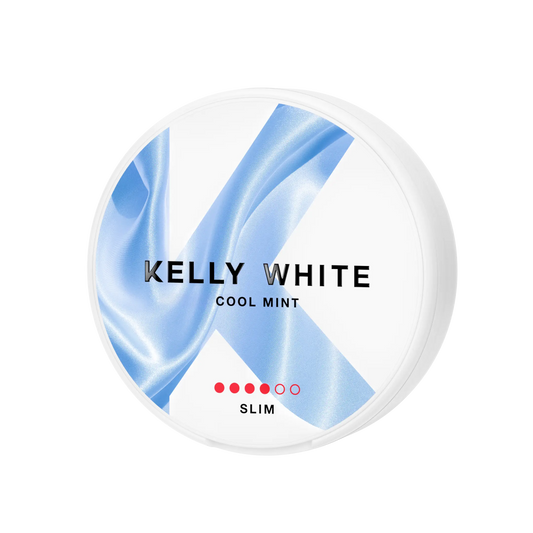 Kelly White Cool Mint skincare product by Europesnus.com with white and mint-colored packaging on a plain background