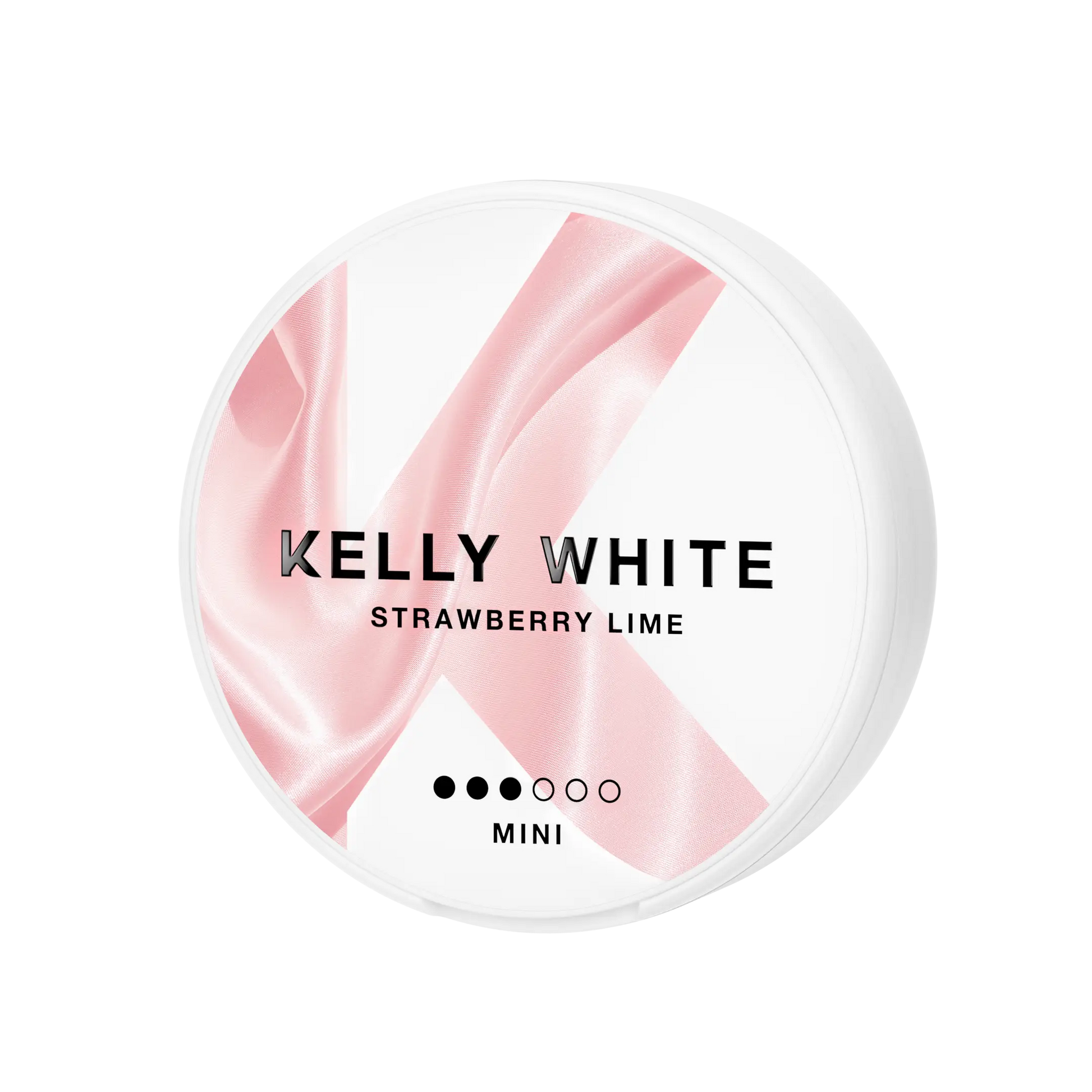 Kelly White Strawberry Lime Mini by Europesnus.com, showing the product with fresh strawberry and lime flavors on a white background.