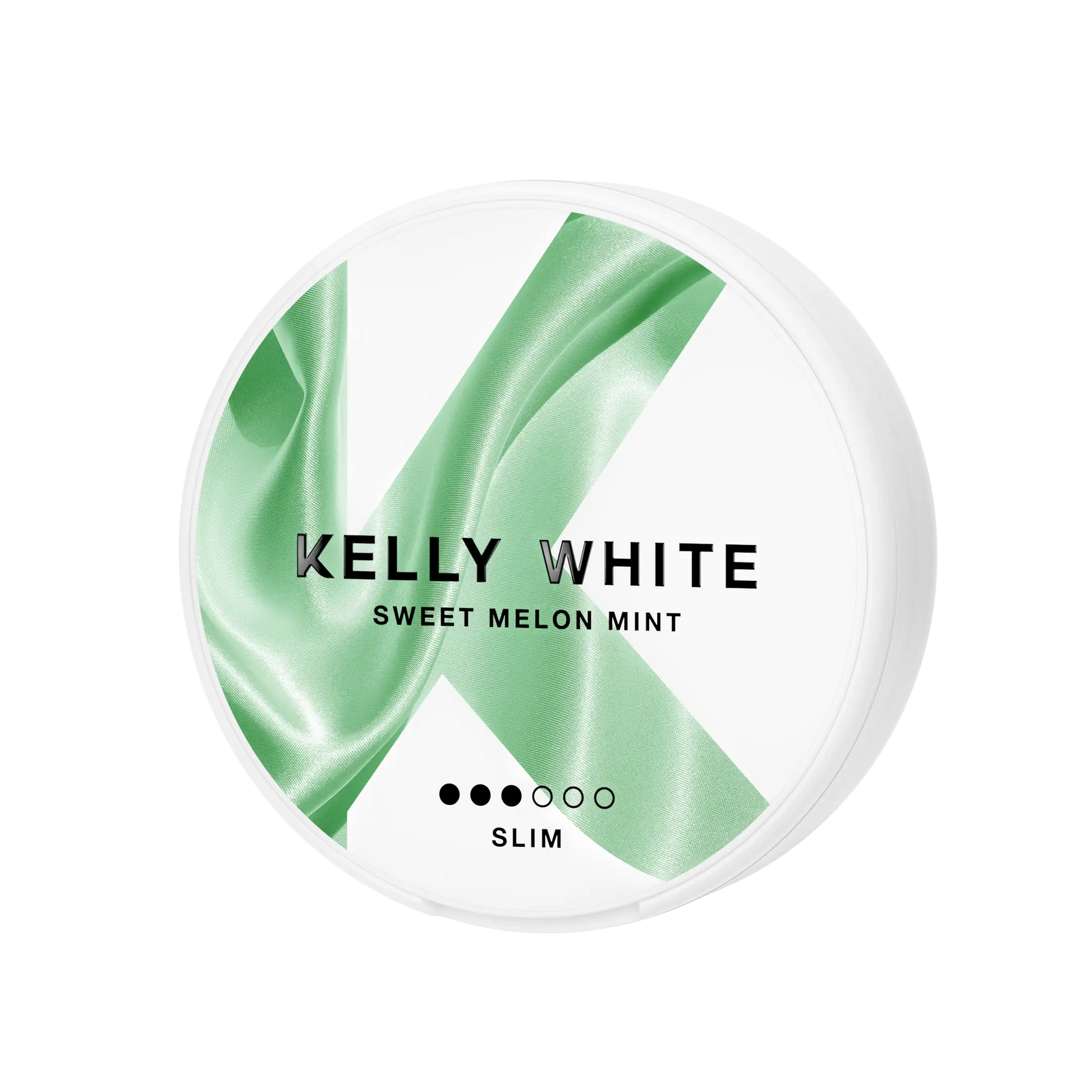 Close-up of Kelly White Sweet Melon Mint with fresh green leaves and vibrant mint and melon accents, on a plain background.