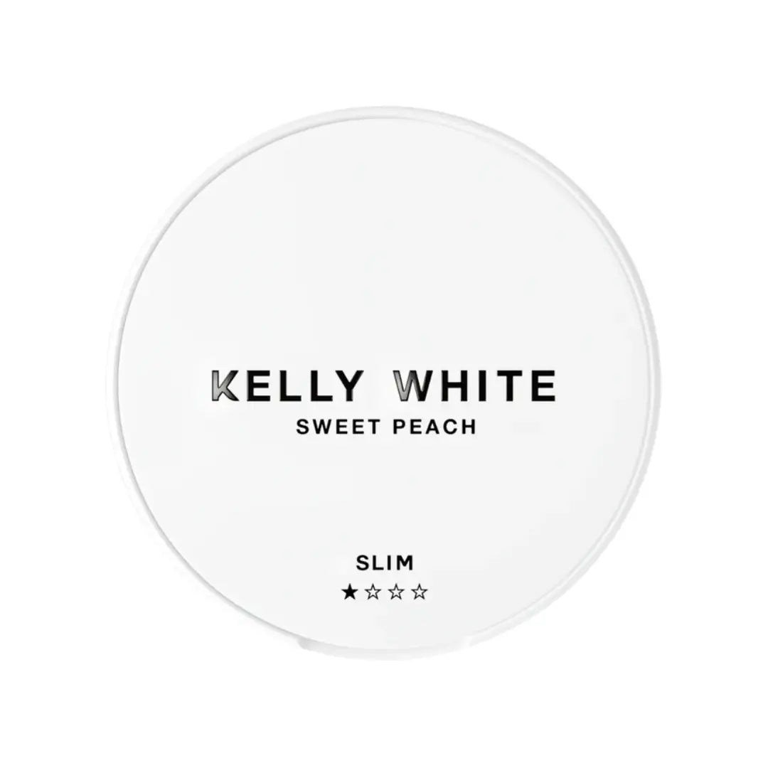 Fresh Kelly White Sweet Peach from Europesnus.com, showcasing ripe peaches with vibrant skin and juicy interior.