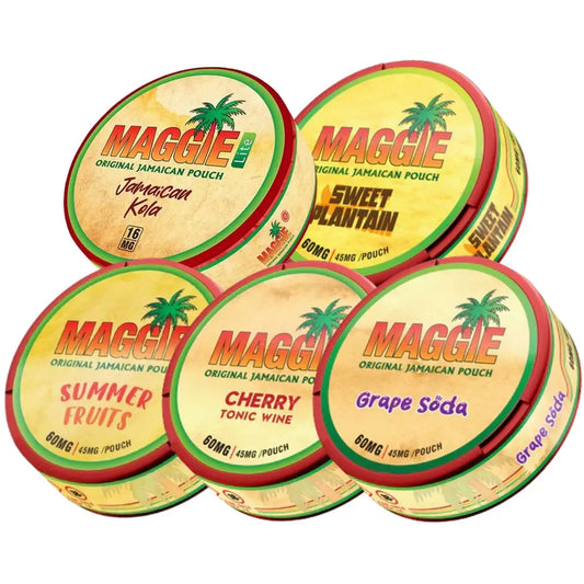 Image of the Maggi Mixpack by Europesnus.com showing various colorful spice and herb packets for culinary use.