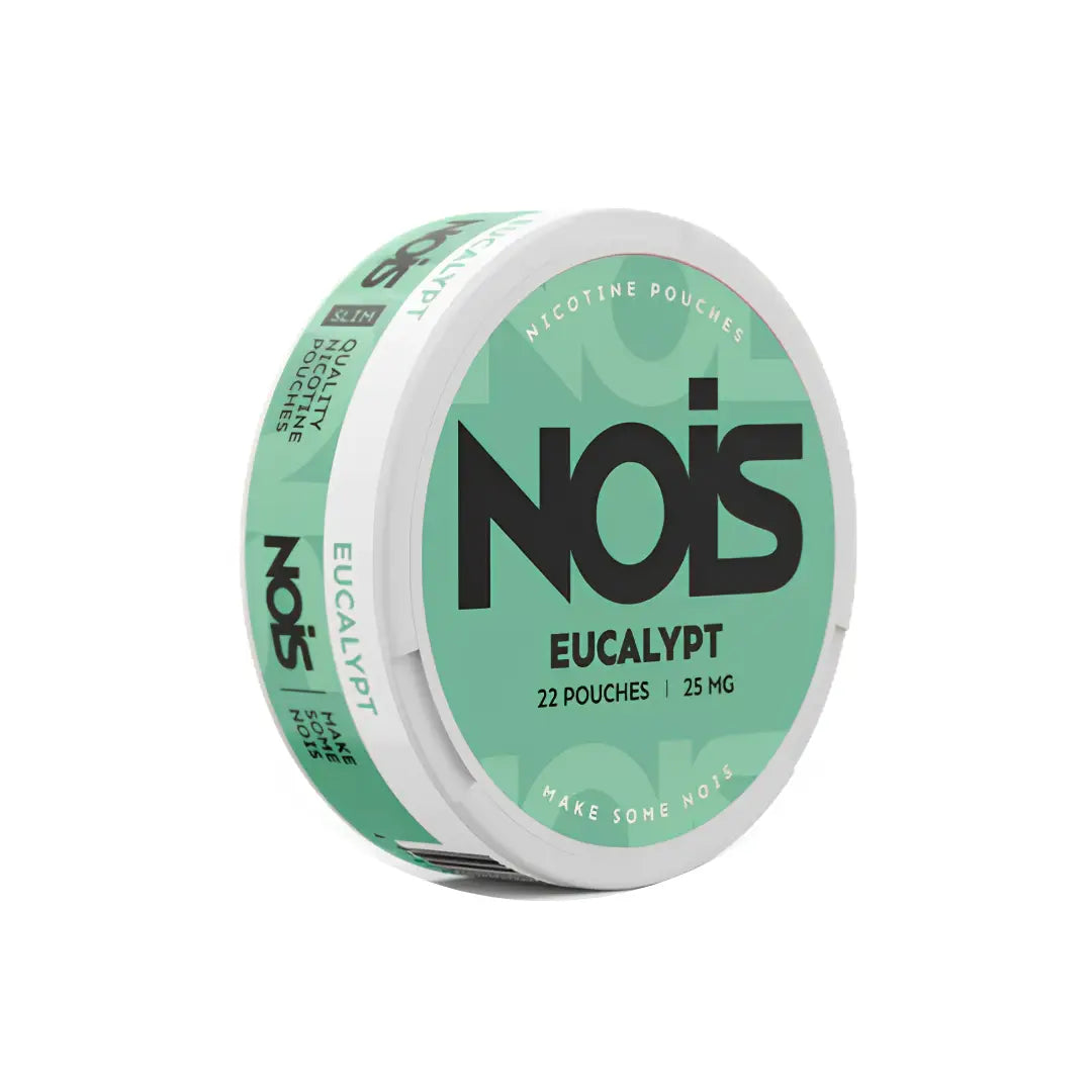 Eucalyptus Nois aromatherapy diffuser from Europesnus.com with a sleek modern design and eucalyptus scent illustration.