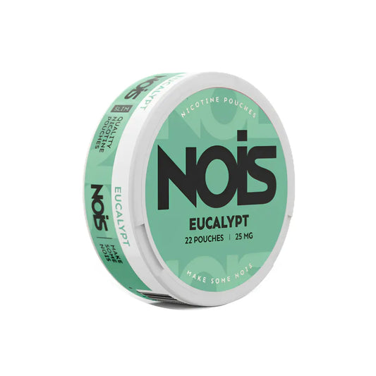 Eucalyptus Nois aromatherapy diffuser from Europesnus.com with a sleek modern design and eucalyptus scent illustration.