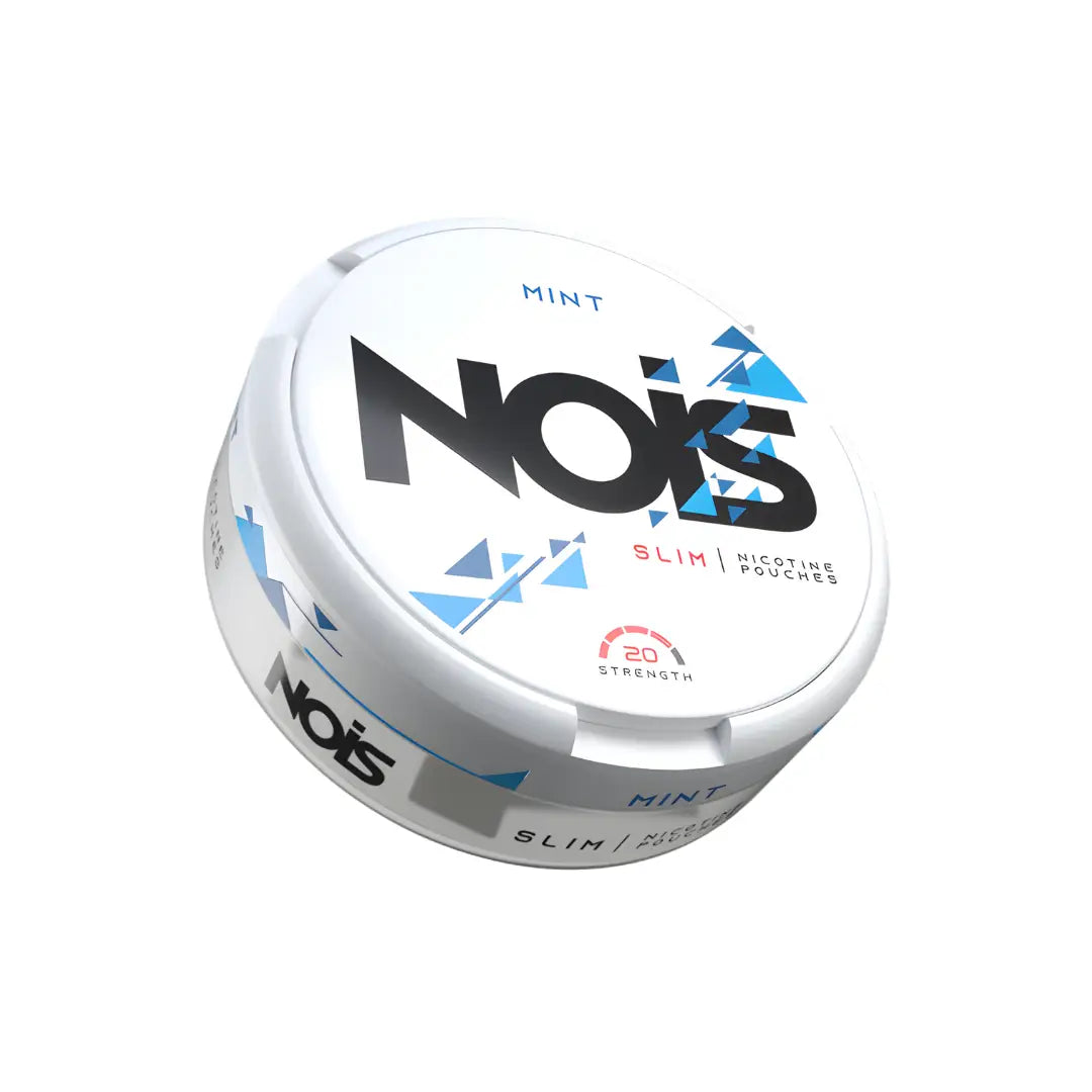 Nois Mint product by Europesnus.com showing fresh mint leaves with packaging in the background