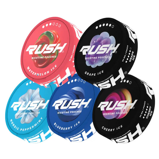European Rush Mixpack CD featuring a collection of assorted European music CDs in a colorful package.