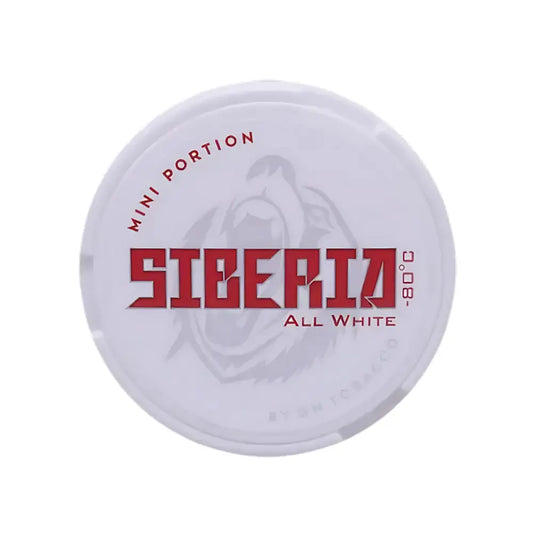 Siberia All White Mini by Europesnus.com featuring a small, sleek, all-white design with smooth curves and modern style.