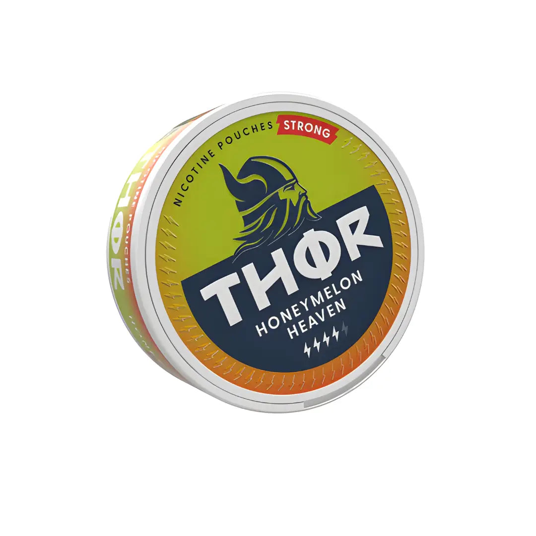 Thor Strong Honeymelon Heaven fragrance bottle by Europesnus.com, featuring a sleek design and vibrant honey melon-themed label.