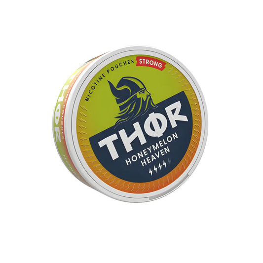 Thor Strong Honeymelon Heaven fragrance bottle by Europesnus.com, featuring a sleek design and vibrant honey melon-themed label.