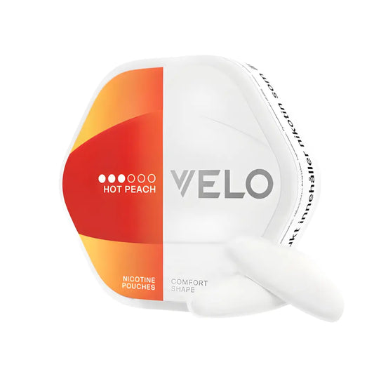 Velo Shift Hot Peach bicycle handlebar grip by Europesnus.com with textured orange rubber surface and ergonomic design