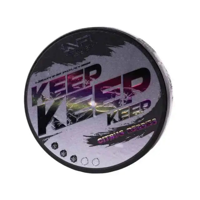 Keep Citrus Berries pouches by Killa Snus, featuring vibrant citrus and berry flavors in sleek pouch packaging.