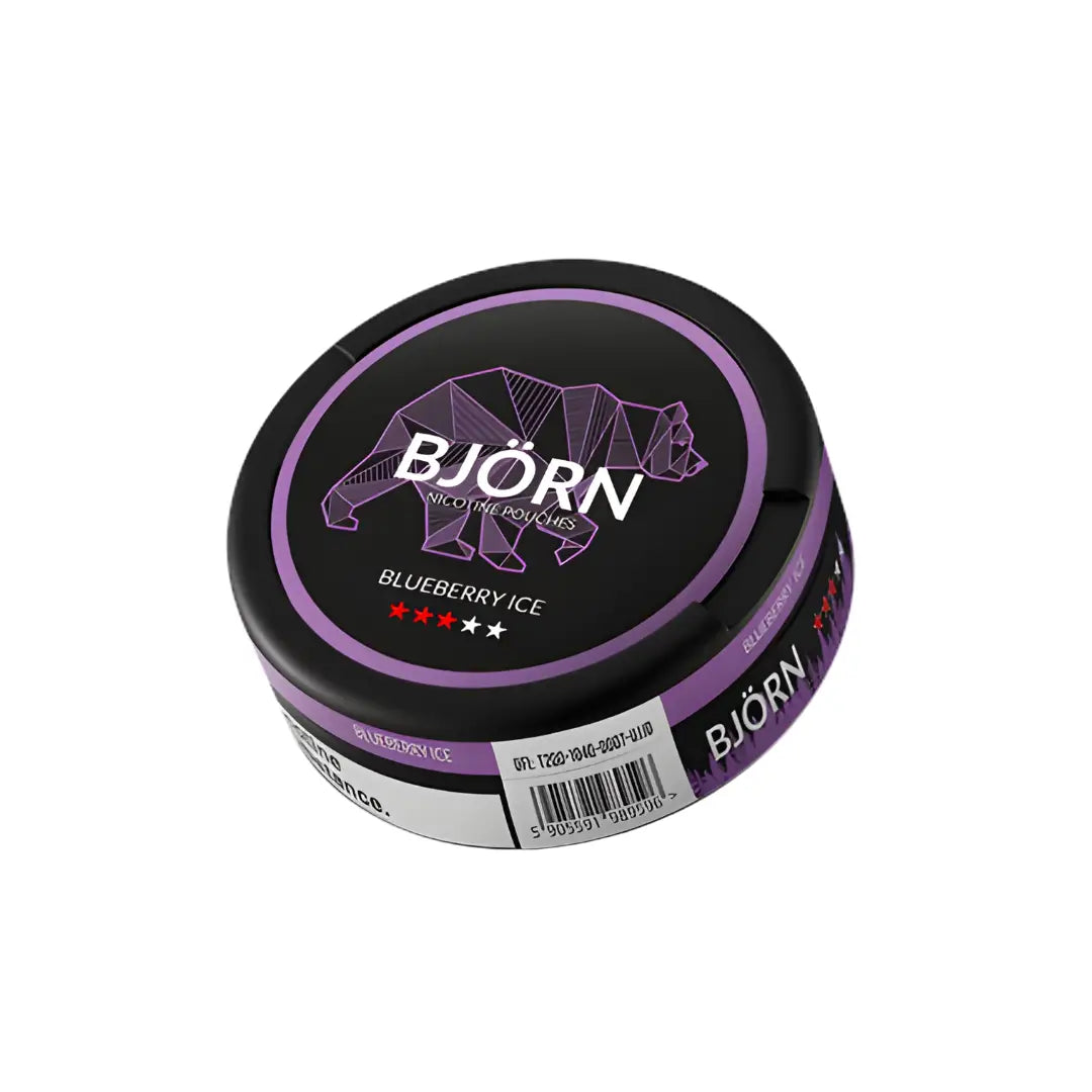 BJÖRN Blueberry Medium Nicotine Pouches 9.1mg | KillaSnus