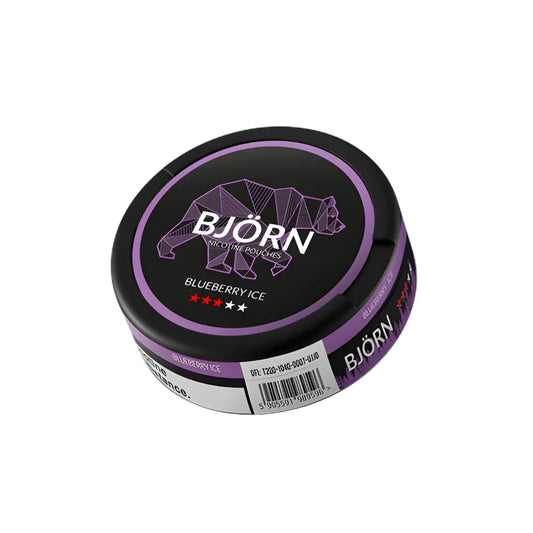 BJÖRN Blueberry Medium Nicotine Pouches 9.1mg | KillaSnus