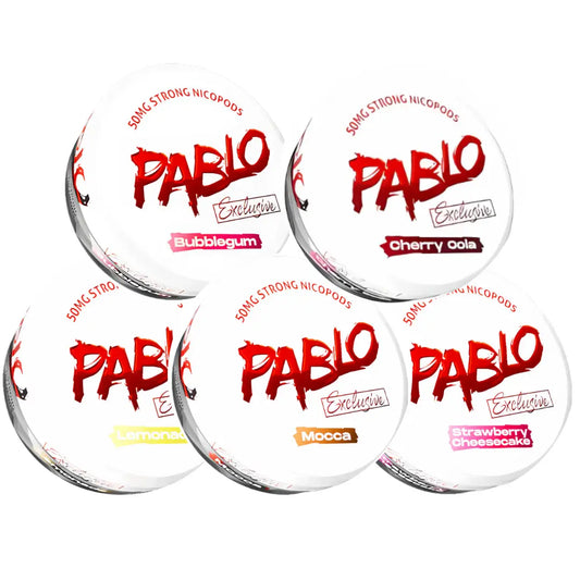 Killasnus Pablo Exclusive Mixpack upsell featuring a variety of colorful products with vibrant packaging and branding.